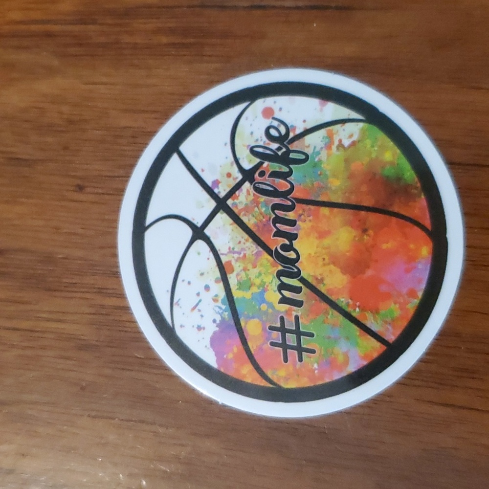 Basketball Momlife Sticker
